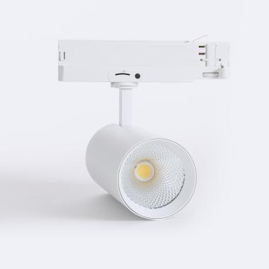 Image of Three Circuit 40W Neutral White White 3500K LED Track Light Carlo