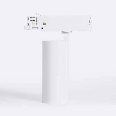 Image of Three Circuit 40W Neutral White White 3500K LED Track Light Carlo