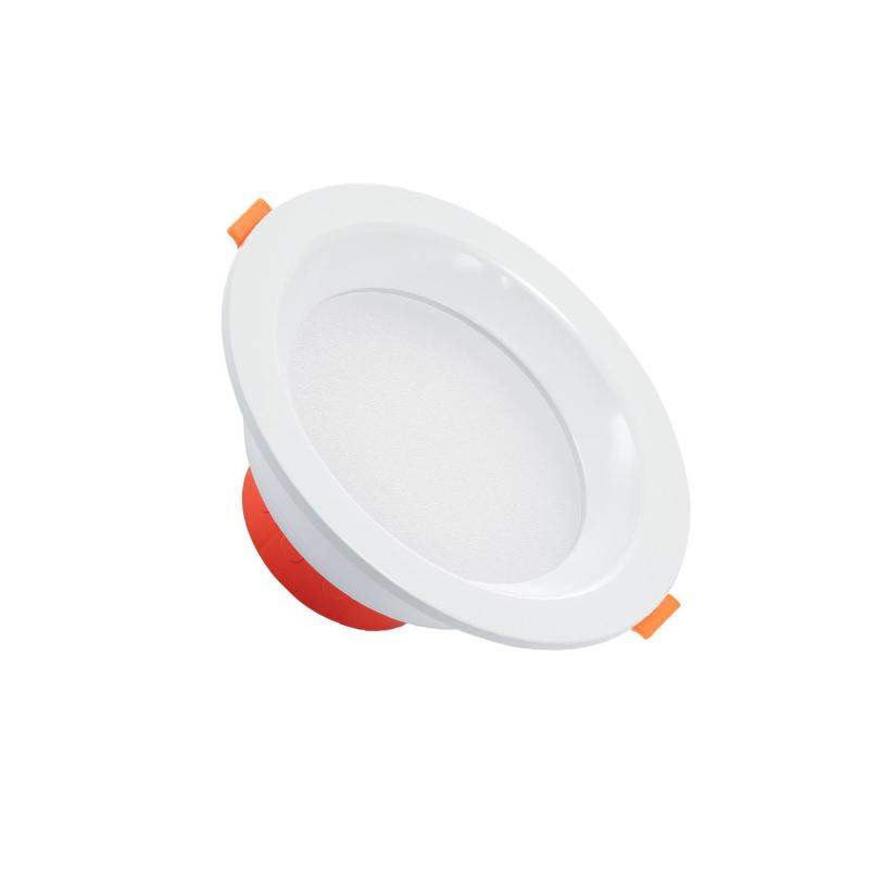 Image of Round 6W Daylight LED Downlight New Lux IP44 Cutout 90mm