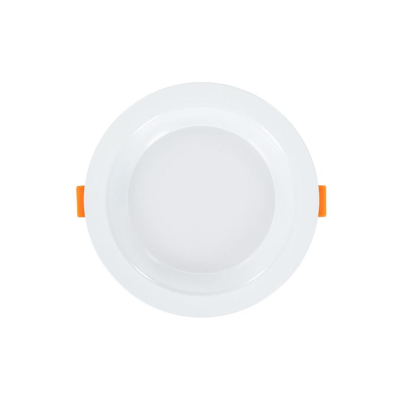 Image of Round 10W LED Downlight New Lux IP44 Cutout 105mm