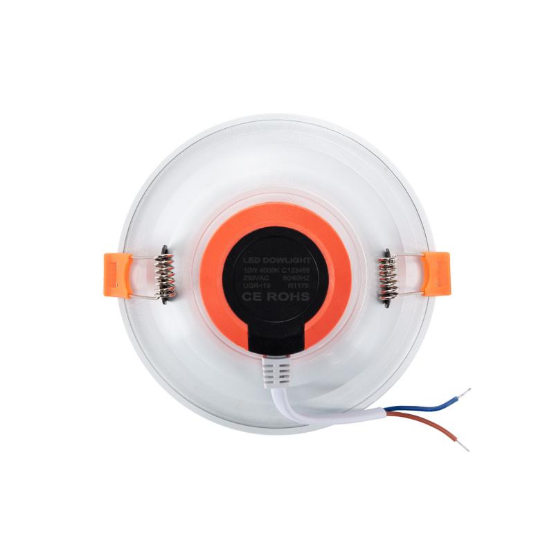 Image of Round 6W Daylight LED Downlight New Lux IP44 Cutout 90mm