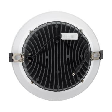 Image of SAMSUNG Aero Round 60W Colour Selectable COB LED Downlight Cutout 200mm with LIFUD Driver