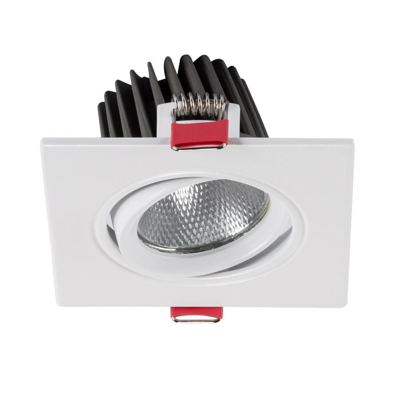 Image of Square 5W Warm White COB LED Adjustable Downlight New Madison Cutout 75mm
