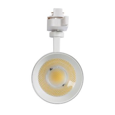Image of Single Circuit 20W Colour Selectable CCT LED Track Light New Mallet