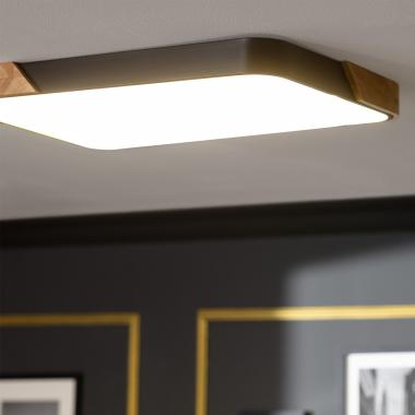 Image of Edit Dari Rectangular 30W Selectable LED Flush Ceiling Light