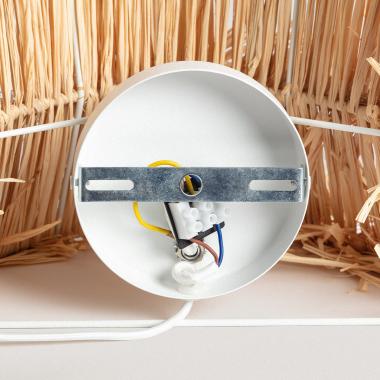 Image of Iluzzia Alhena Flush Wall Light With Plug