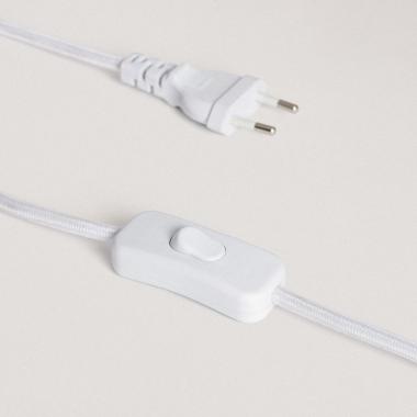 Image of Iluzzia Alhena Flush Wall Light With Plug