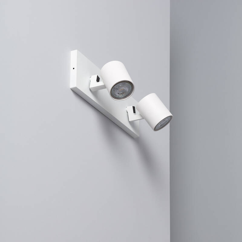 Image of Edit Gylu 2 Light Wall Spotlight Plate