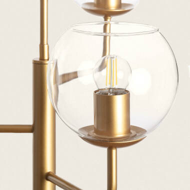 Image of Edit Tribubble Glass Ceiling Pendant Light