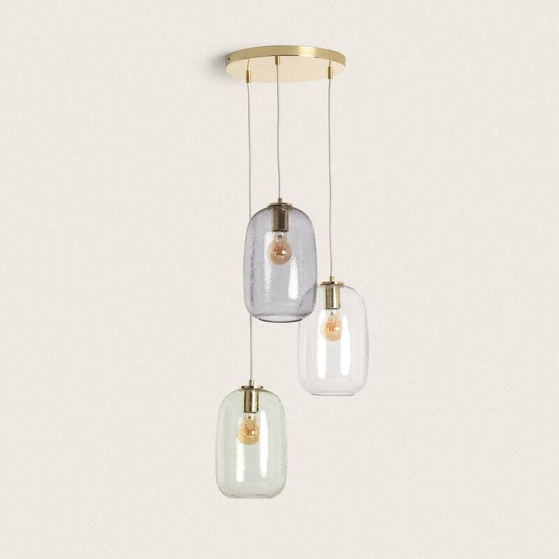 Image of Edit Bonhomia 3 Light Cluster Ceiling Pendant