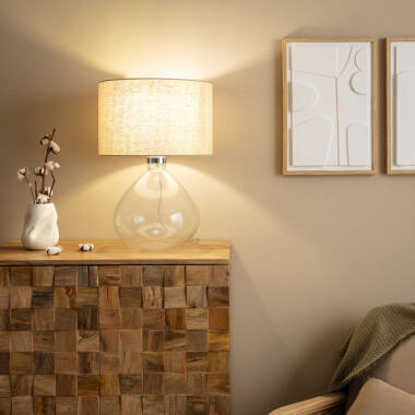 Image of Edit Marseille Tall Glass Table Lamp