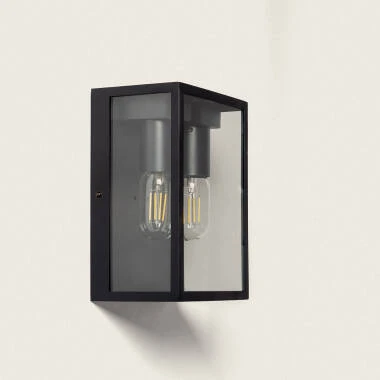 Edit Mineral Half Lantern Outdoor Wall Light