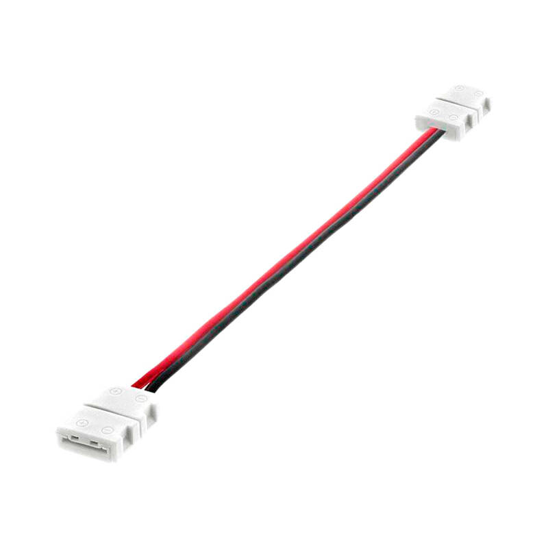 Image of Double 10mm Connector Cable for 12/24V DC Monochrome LED Strips