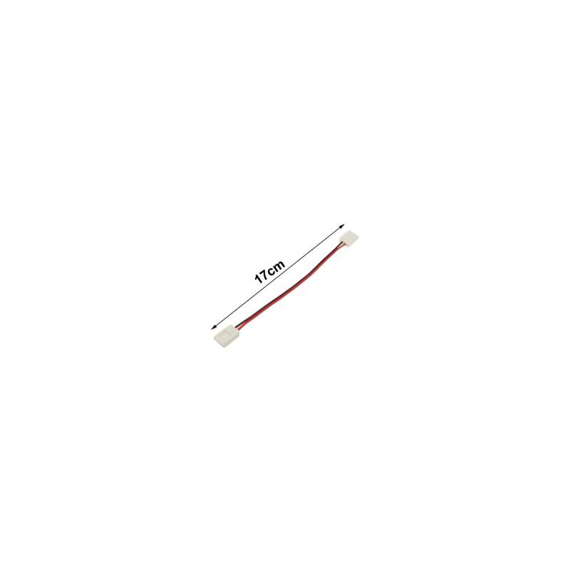 Image of Double 10mm Connector Cable for 12/24V DC Monochrome LED Strips