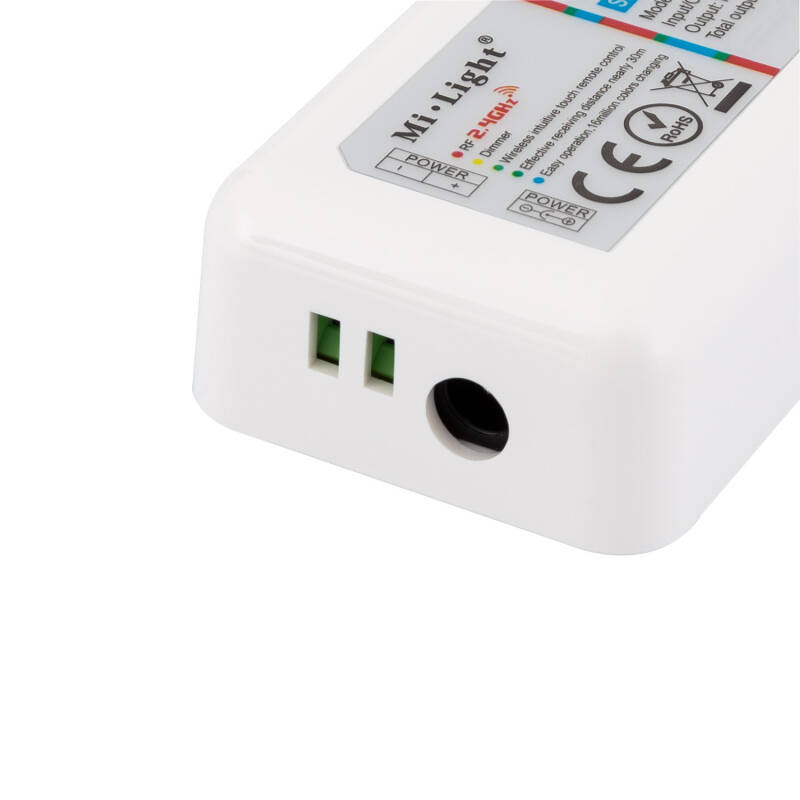 Image of RGBW 12/24V LED Tactile Controller With RF Remote Control Dimmer