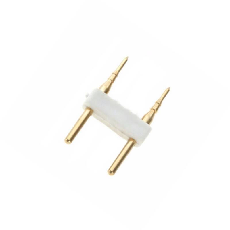 Image of 2 Pin Connector for a 220V Monochrome LED Strip Cut Every 25cm/100cm