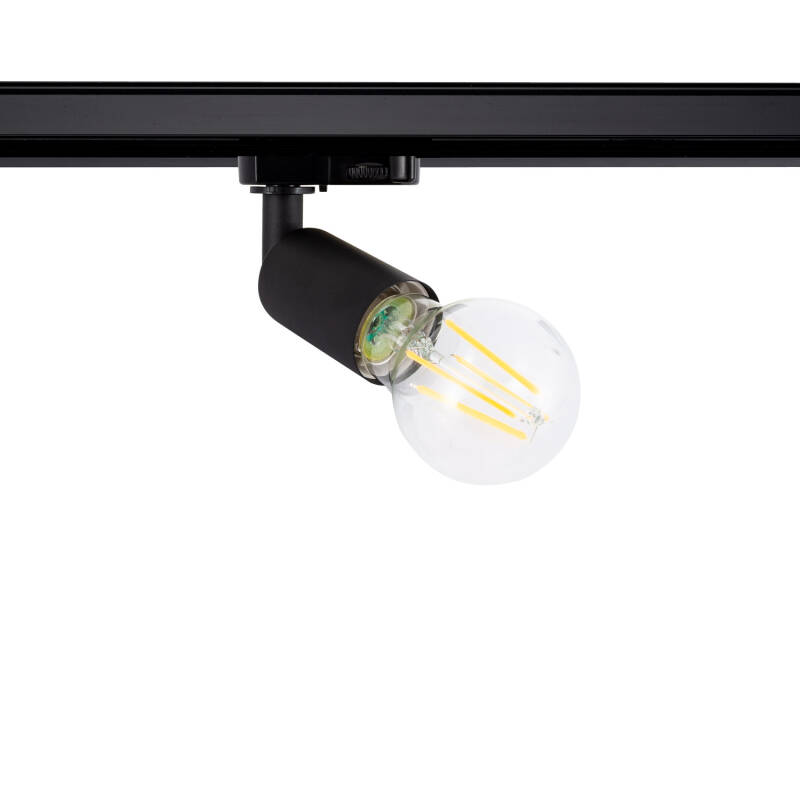 Image of Three Circuit Track Light Spotlight E27 Lampholder