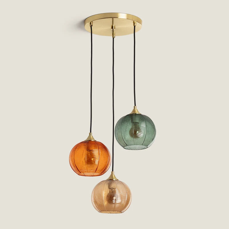 Image of Edit Klimt 3 Light Cluster Ceiling Pendantcolour