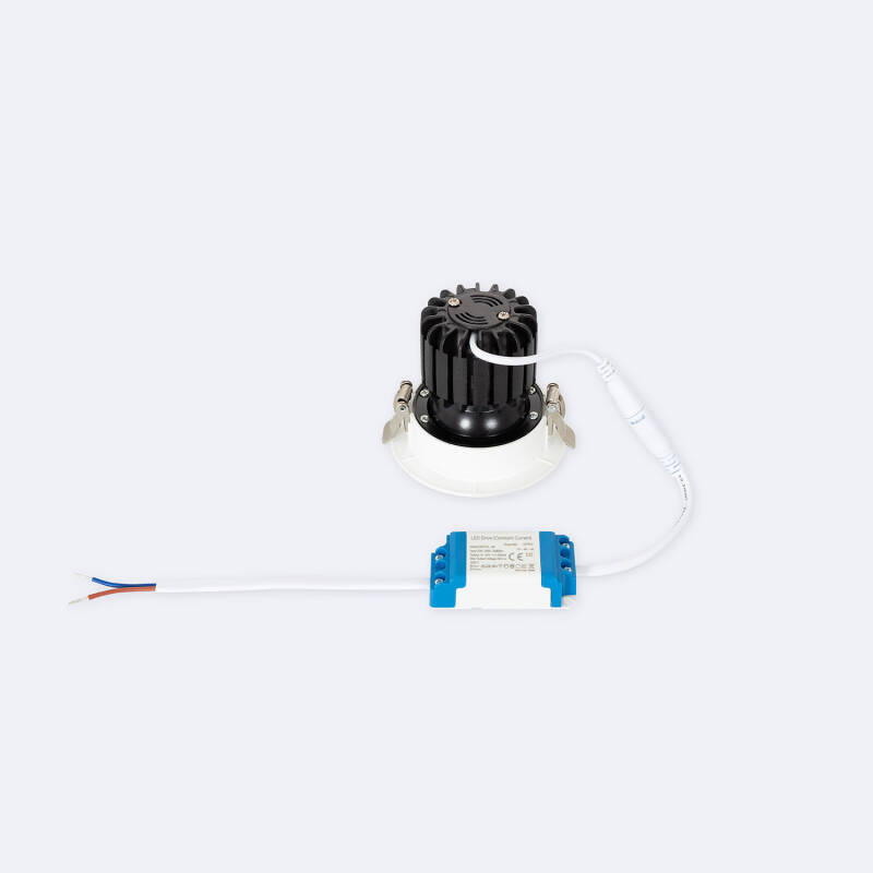 Image of Round Expert Colour 7W COB LED Adjustable Downlight Cutout 80mm