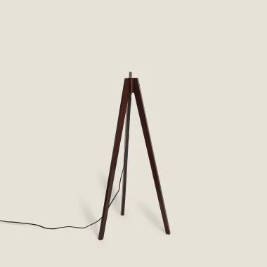 Edit Dalston Tripod Floor Lamp with Grey Fabric Shade