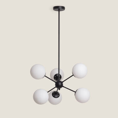 Edit Balts 6 Arm Ceiling Pendant Light