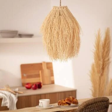 Image of Edit Kathu Rattan Ceiling Pendant Light