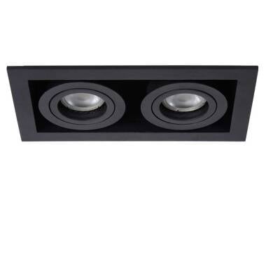 Image of Lucide Chimney Square Adjustable Twin Downlight