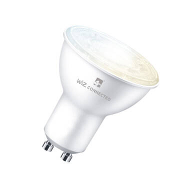 WiZ 4.9W White and Colour Changing Dimmable LED Smart WiFi/Bluetooth GU10 Bulb