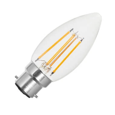 Envirolight 4W Warm White Dimmable LED Decorative Filament Candle Bulb