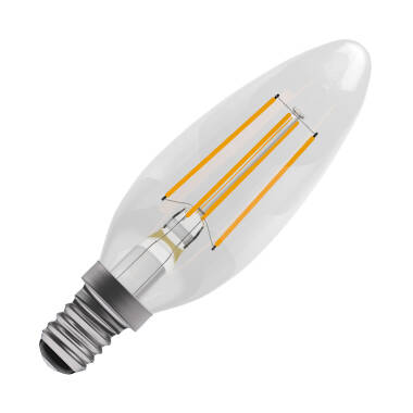 Bell 4W Cool White 470lm LED Dimmable Decorative Filament Candle Bulb
