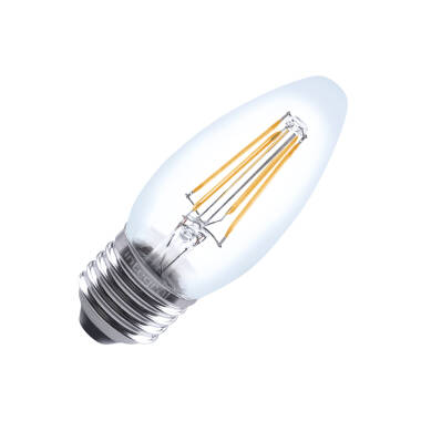 4.2W Warm White Decorative Filament Dimmable LED Candle Bulb