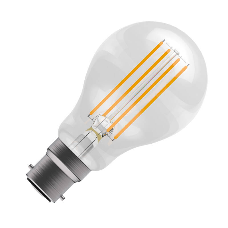 Image of Bell 6W Cool White 810lm LED Dimmable Decorative Filament GLS Bulb