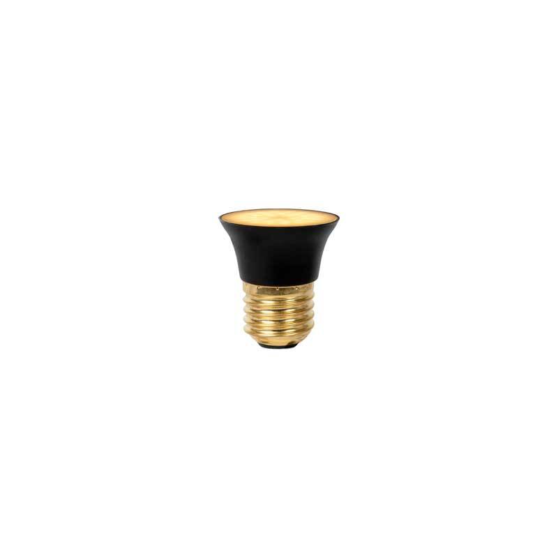 Image of Lucide 5W Dimmable LED Golf Ball Black - Screw Cap