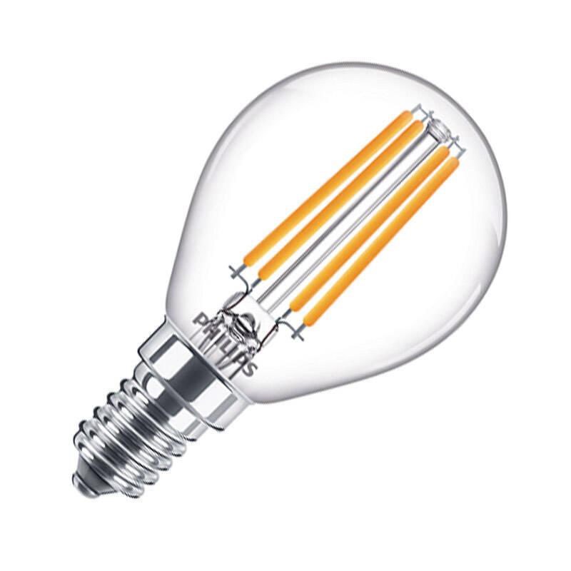 Image of Philips Diamond Spark 6.5W LED Golfball Bulb - Small Screw Cap