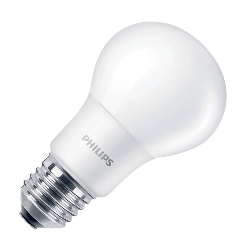 Image of Philips CorePro 8.5W Warm White LED Frosted GLS Bulb