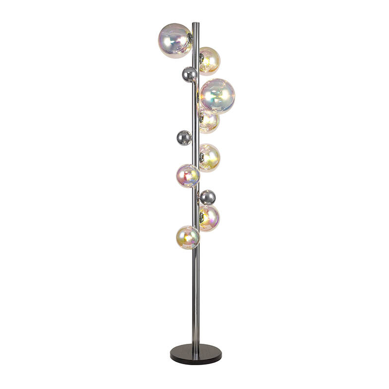 Image of Astronomer 8 Light Floor Lamp