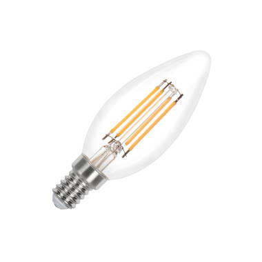 4.2W Warm White Decorative Filament LED Candle Bulb