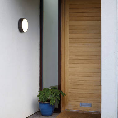 Image of Astro Kea 150 LED Round Outdoor Flush Light