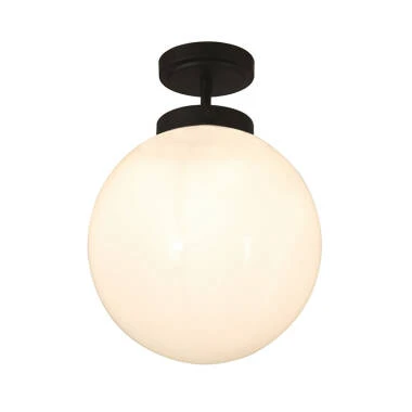 Forum Porto Glass Semi-Flush Ceiling Light
