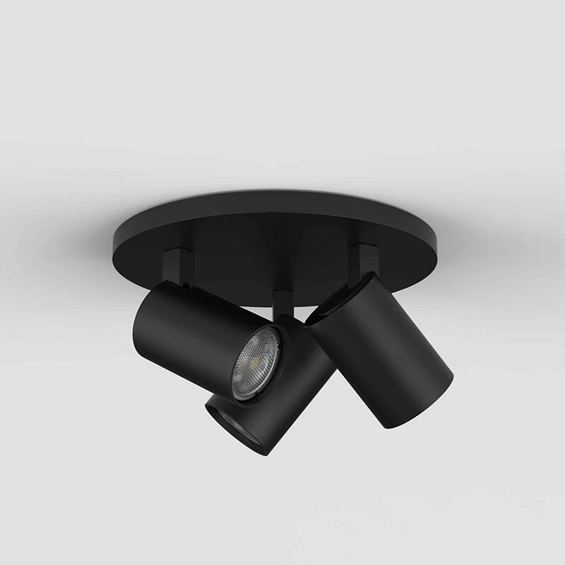 Image of Astro Ascoli 3 Light Round Spotlight Plate