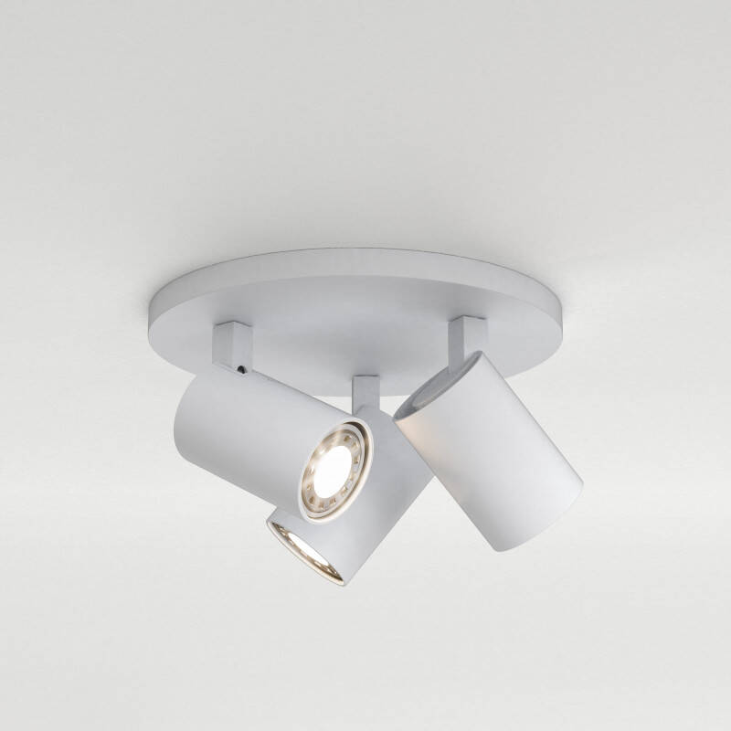 Image of Astro Ascoli 3 Light Round Spotlight Plate