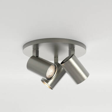Astro Ascoli 3 Light Round Spotlight Plate