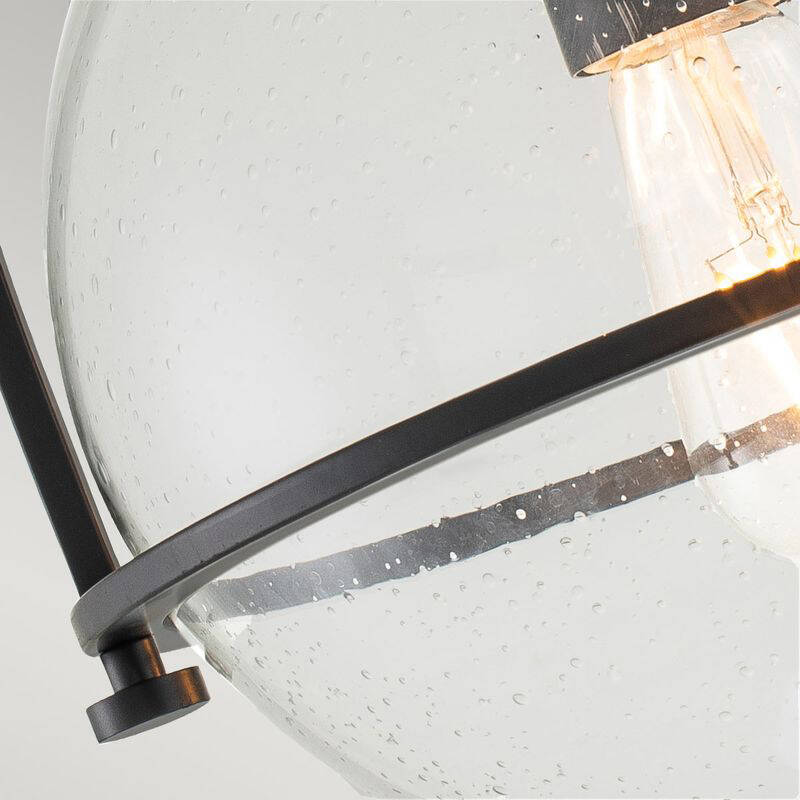 Image of Quintiesse Somerset Flush Ceiling Light