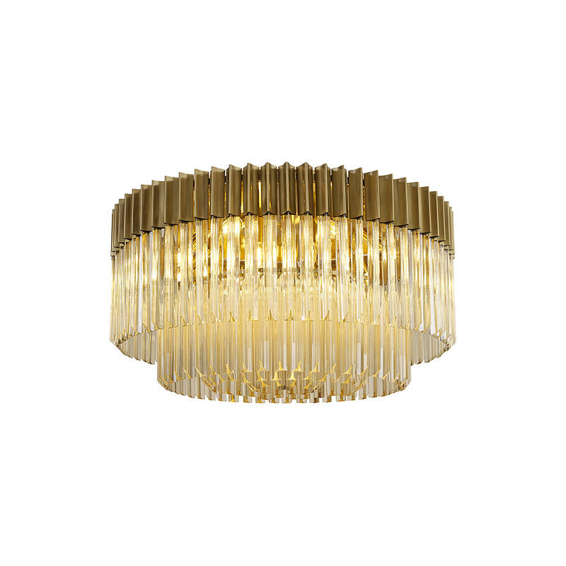 Image of Festival 800 Glass Flush Ceiling Light