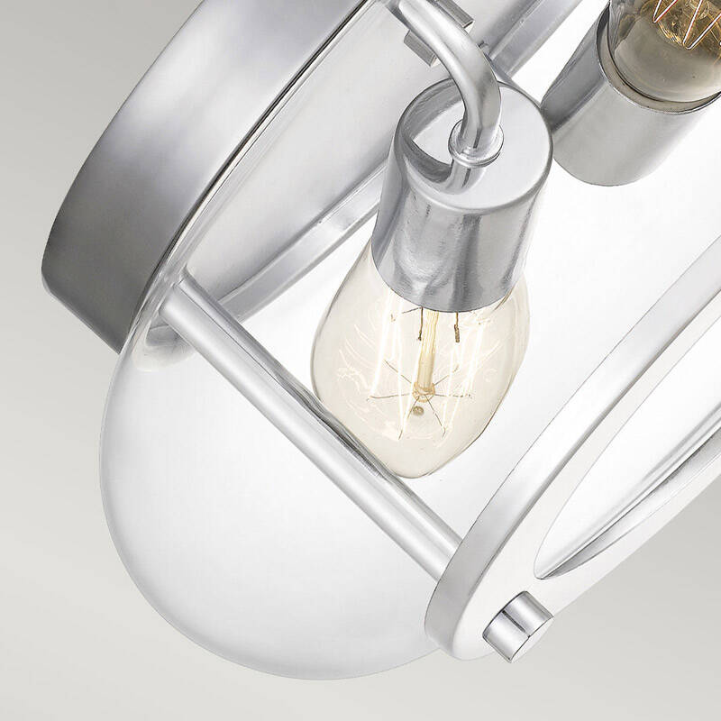 Image of Quoizel Trilogy 2 Light Bathroom Flush Ceiling Light