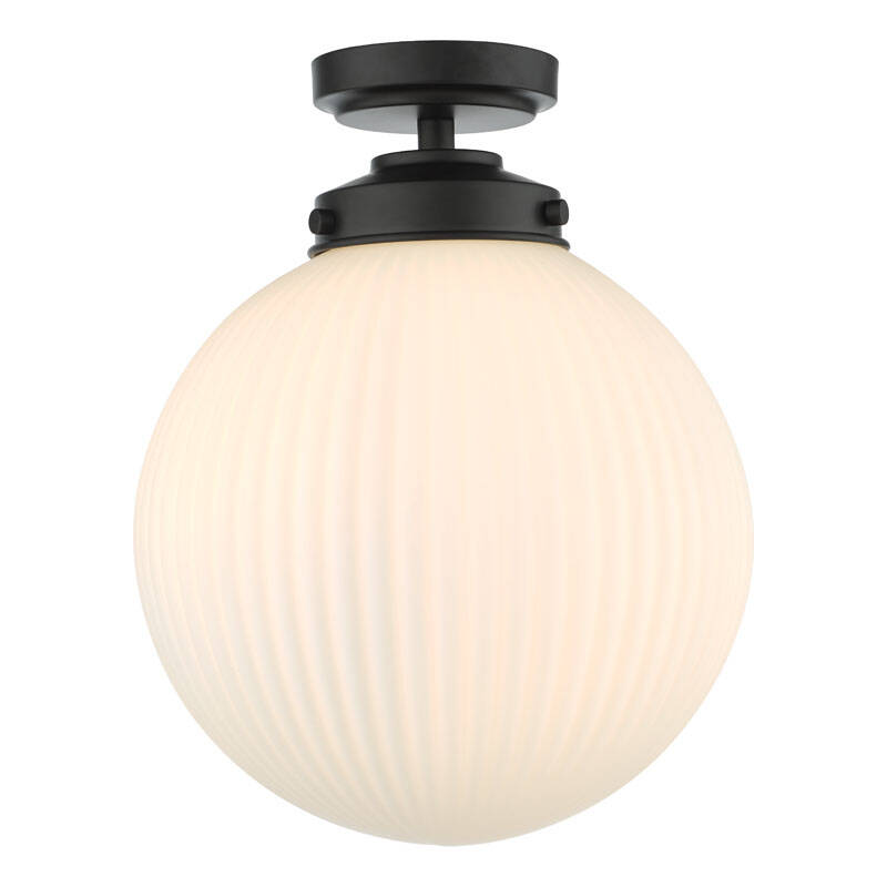 Image of Dar Alrik Bathroom Semi-Flush Ceiling Light