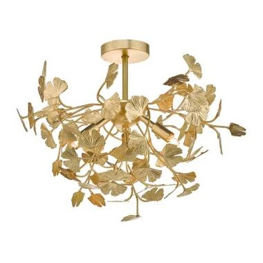 Dar Yadira Semi Flush Ceiling Light