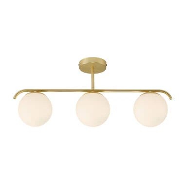 Nordlux Grant 3 Light Semi-Flush Bar Ceiling Pendant