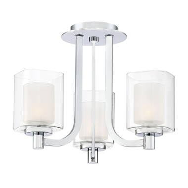 Quoizel Kolt Bathroom Semi Flush Ceiling Light