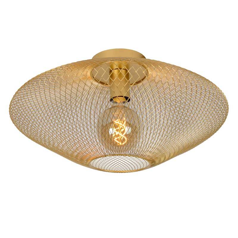 Image of Lucide Mesh Flush Ceiling Light